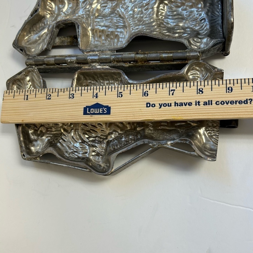 Mold Antique Chocolate Mold - Rabbit Mold -Metal Molds - Chocolatier - Picture 6 of 7